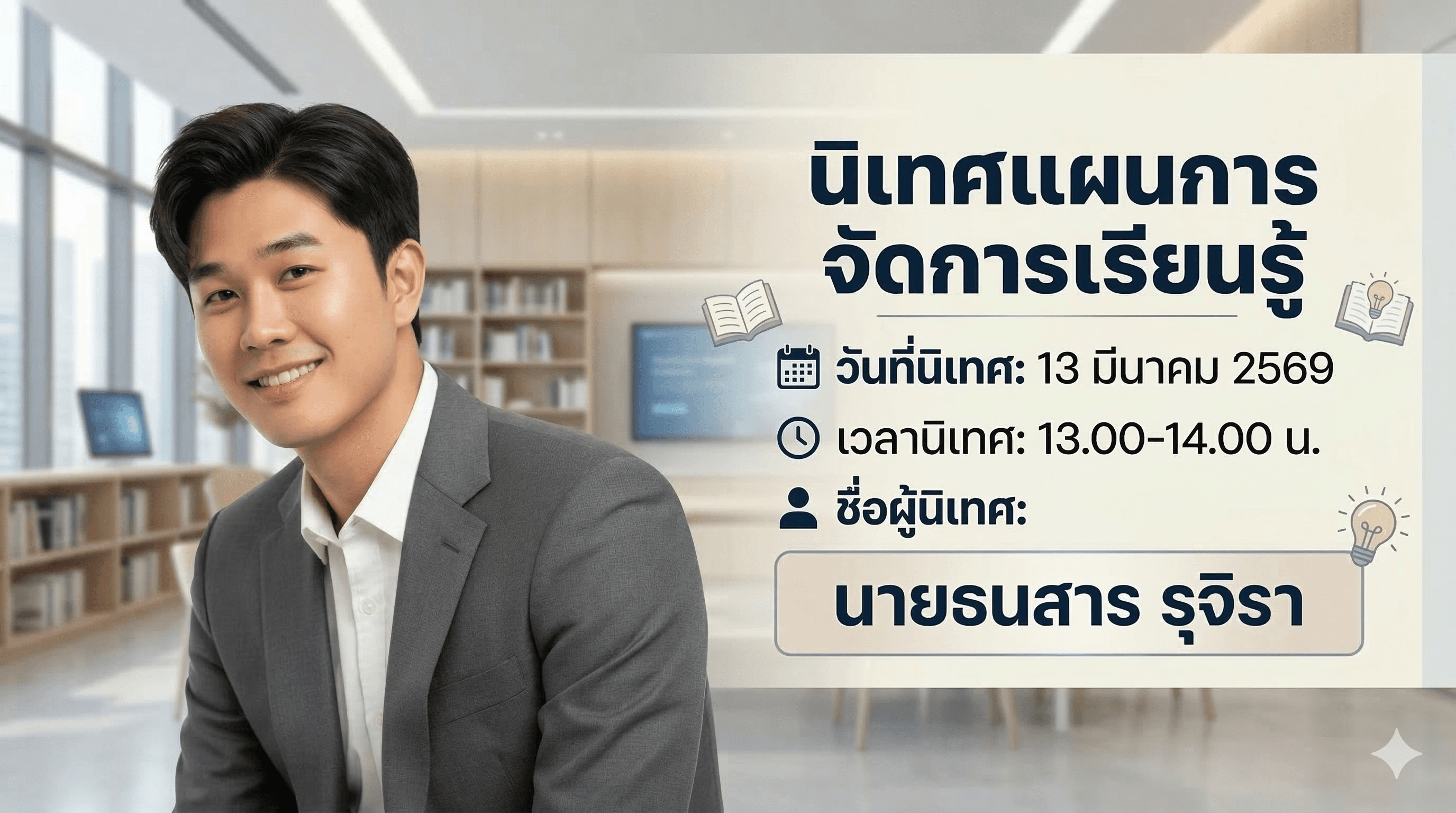 นิเทศแผนการจัดการเรียนรู้